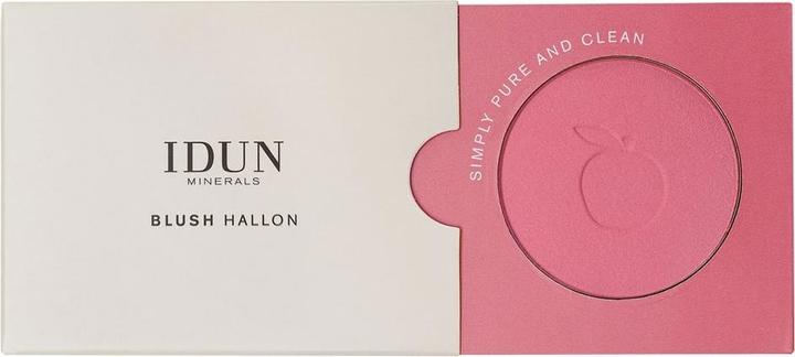 Produktbild IDUN Minerals Rouge/Blusher Hallon rose pink (Rose Pink)