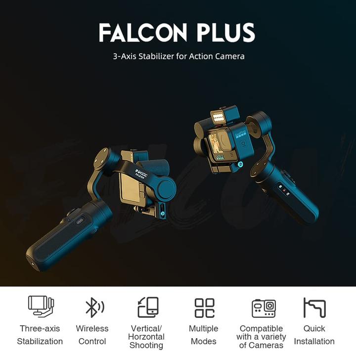 Produktbild Inkee Falcon Plus (Diverse, Hero 10, Hero 8, Hero 7, Hero 6, hero 5, Osmo Action, Hero 9)