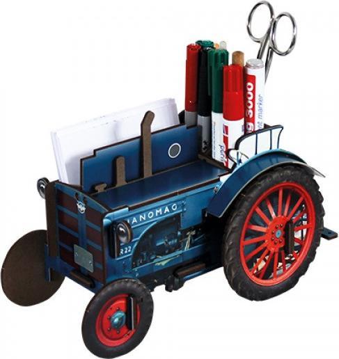 Actual product image Werkhaus Pencil box tractor Hanomag R 28 pencil holder