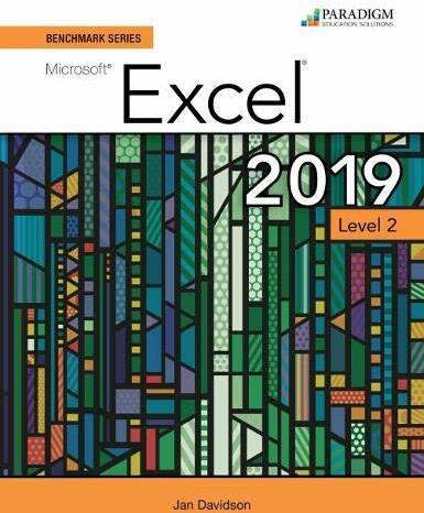 Produktbild Benchmark Series: Microsoft Excel 2019 Level 2 (Englisch, Ian Rutkosky, Denise Seguin, Audrey Roggenkamp, Nita Rutkosky, 2020)