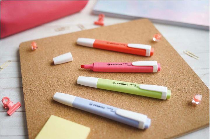 Actual product image STABILO Textmarker Swing Cool (Pastel shades, 4 mm, 8 x)
