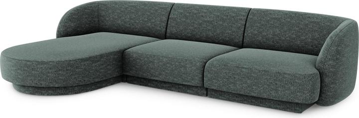 Image du produit Micadoni Canapé D'Angle Gauche, "Miley", 4 Places, 255x156x70Fabriqué en Europe (Canapé d'angle)
