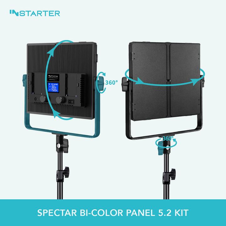 Produktbild Wiltec Spectar Bi-Colour LED Panel 5.2 Kit (Flächenleuchte)