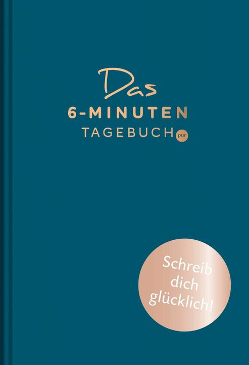 Actual product image 6-Minuten Tagebuch Pur Fortsetzung (German, Dominik Spenst, 2020)