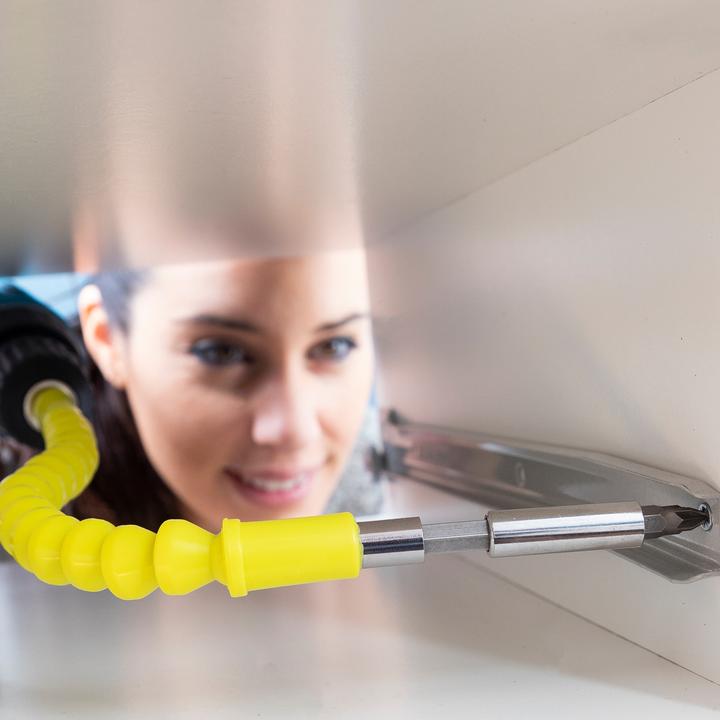Produktbild InnovaGoods Flexible Verlängerung für Bohrer und Schraubendreher