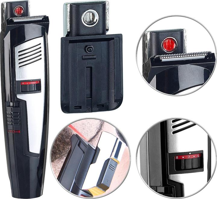 Produktbild Sichler Men's Care 2in1-Präzisions-Akku-Bartschneider mit Laser-Guide