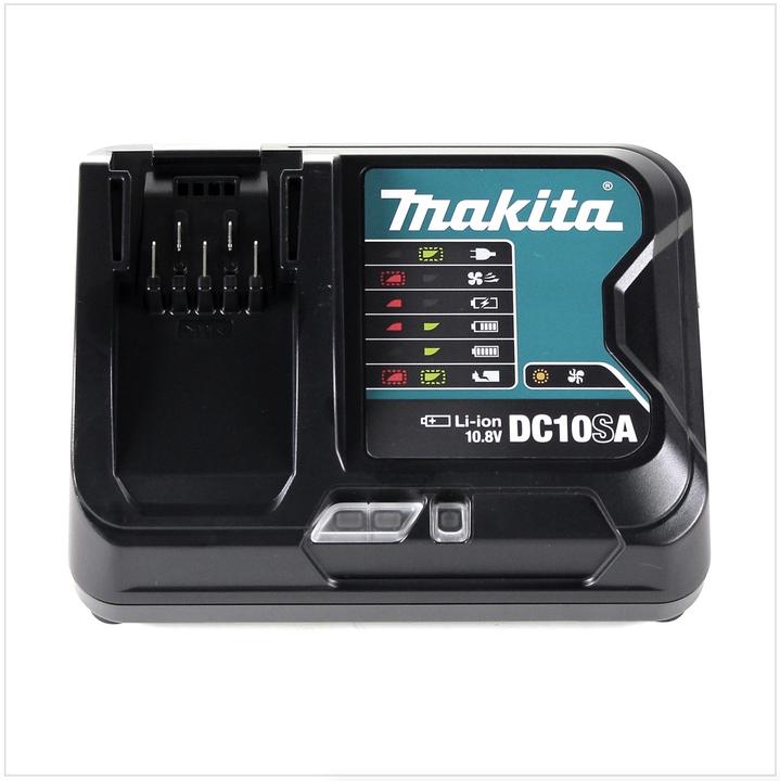 Actual product image Makita DC 10 SA Quick Charger 10.8 V for Li-Ion batteries ( 197347-2 ) (10.8 V)