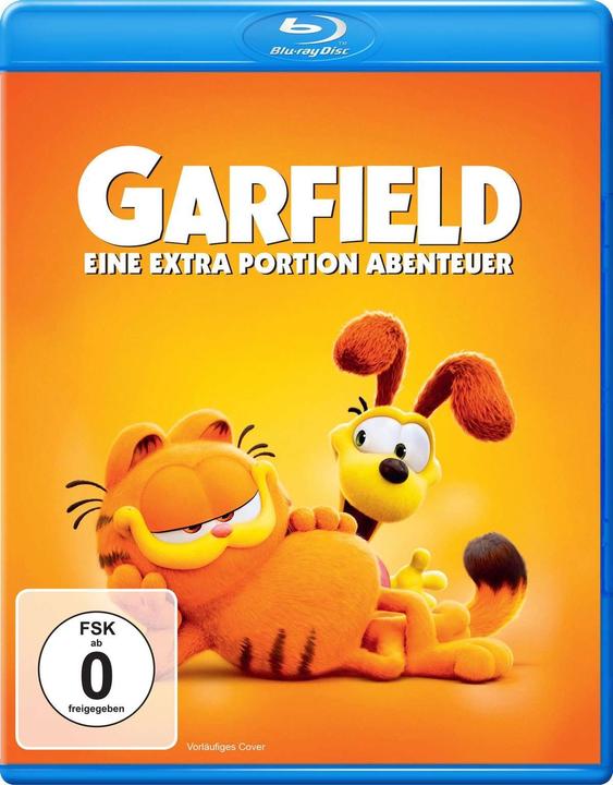 Actual product image Sony Garfield (Blu-ray, 2024, German, Italian, English)
