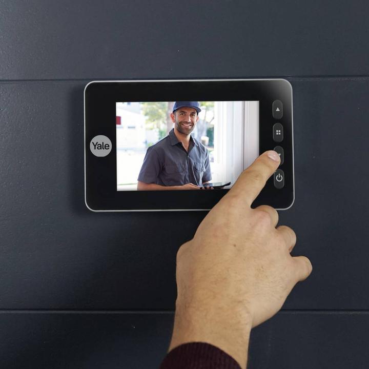 Produktbild Yale 45-5800-1443-00-0211 Digitaler Türspion mit LCD-Display 10.66cm 4.2 Zoll (Digital)