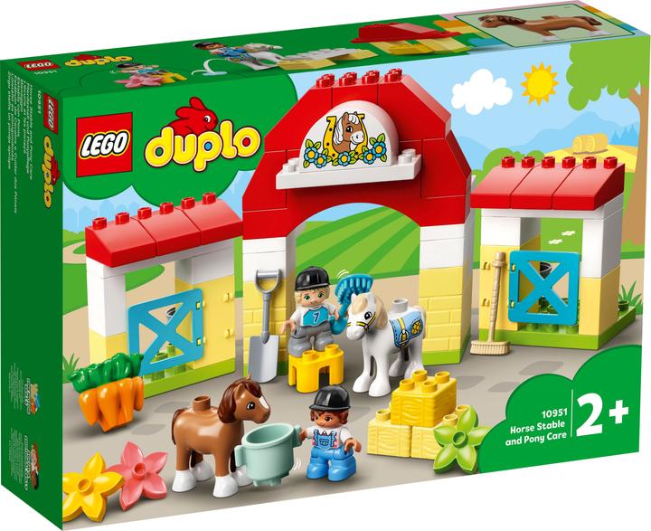 Produktbild LEGO Pferdestall und Ponypflege (10951)