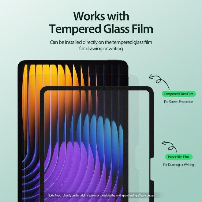 Produktbild Dux Ducis Naad Series Paperlike Film Schutzfolie (1 Stück, Xiaomi Pad 7 Pro, Xiaomi Pad 7)