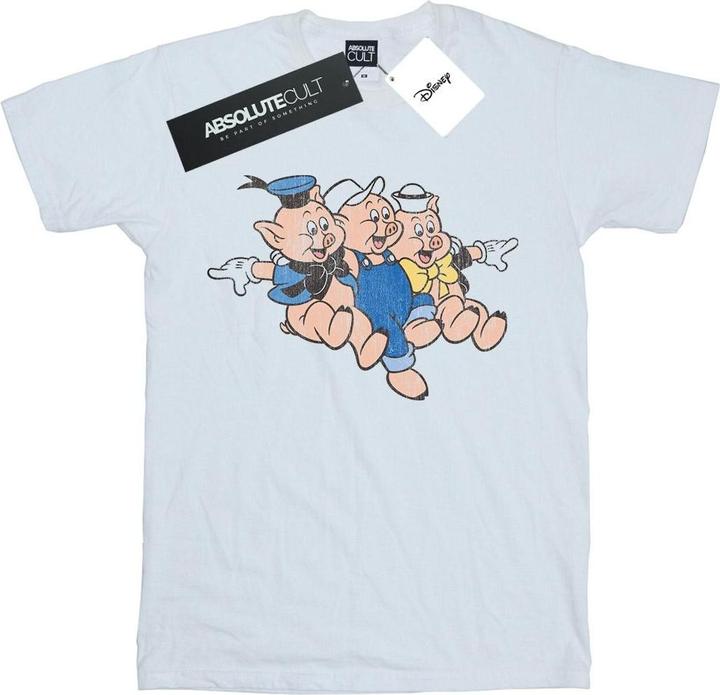 Image du produit Disney - T-shirt THREE LITTLE PIGS JUMP - Homme (L)