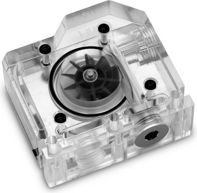 Produktbild EKWB EK-Quantum Scalar Flowmeter Top-To-Bottom D-RGB - Nickel