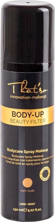 Immagine prodotto That'so - BODY-UP Trucco Spray per la cura del corpo Nudo Scuro (Spray autoabbronzante, 150 ml)