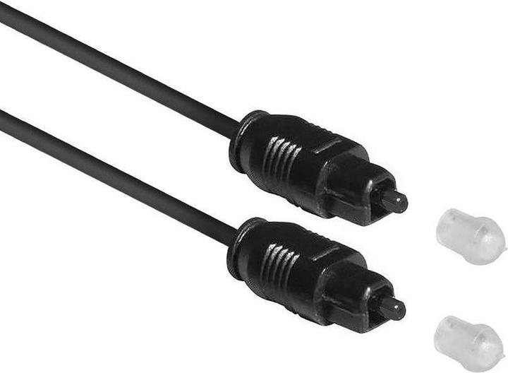 Image du produit Câble de connexion audio SPDIF TOSlink mâle - mâle de 1,2 mètre, Zip Bag (1.20 m, TOSLINK)
