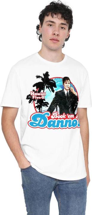 Actual product image Hawaii Five-0 Mens Book Em Danno T-Shirt (XL)