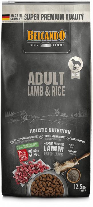 Immagine prodotto Belcando Agnello e riso per adulti (Adulto, 1 pz., 12500 g)