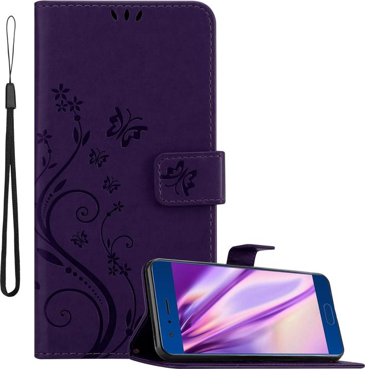 Floral violet foncé