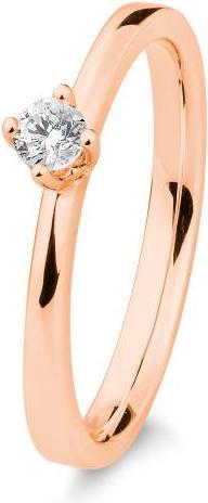 Actual product image Breuning RING - 4-piece prong setting (49, 750/18 K Gold)