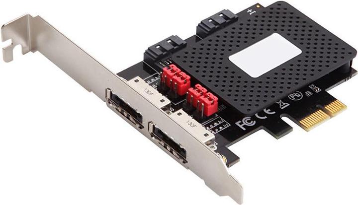 Immagine prodotto MicroConnect Scheda di espansione PCIe SATA III ASM1061