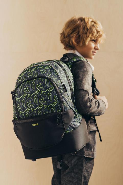 Immagine prodotto Belmil Zaino scuola Wave Premium 2in1 iguana (20 l)