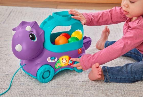 Image du produit Mattel Fisher Price ss Dino balles rebondissantes hnr51