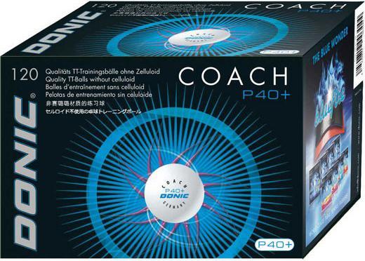 Produktbild Donic Coach P-40+ (120 Stk.)