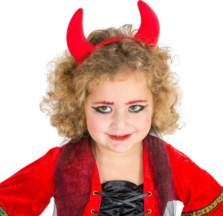 Actual product image tectake Girl's Costume Baroque Little Devil (110, 116, 122)