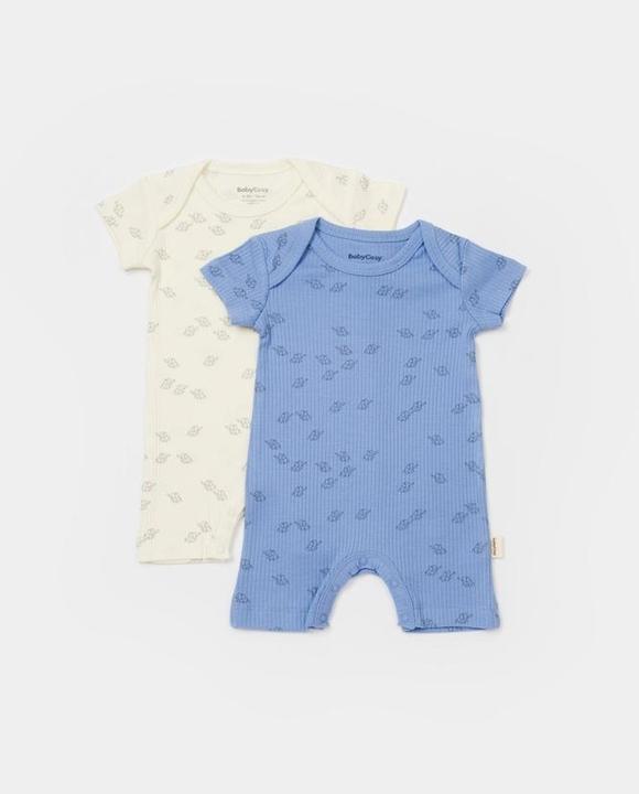 Actual product image BabyCosy 2 Pcs short sleeved Rompers (62)