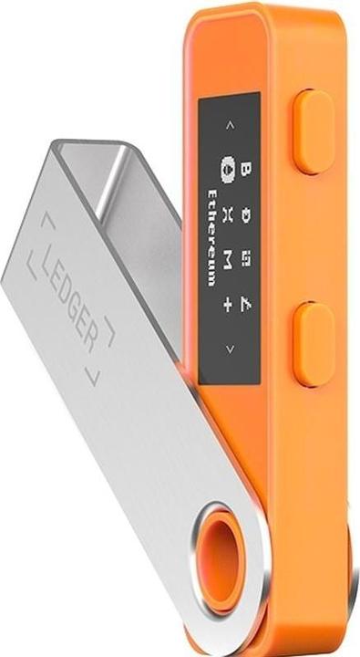 Produktbild Ledger Nano S Plus - Orange (Litecoin, Bitcoin, Dogecoin, Ethereum Classic, Dash)