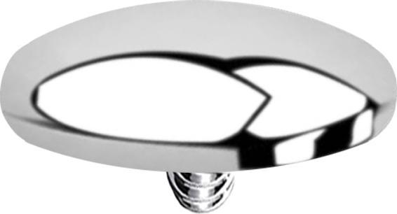 Produktbild Star Piercing Dermal Anchor Kuppel silber (ohne Messing, Chirurgenstahl 316L)