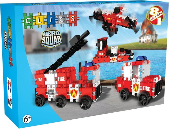 Produktbild Clics Box Hero Squad Feuerwehr