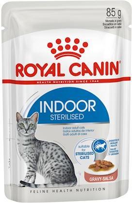 Royal Canin Cat Indoor Sterilised Adult Sauce (Adult, 1 Stk., 85 g)