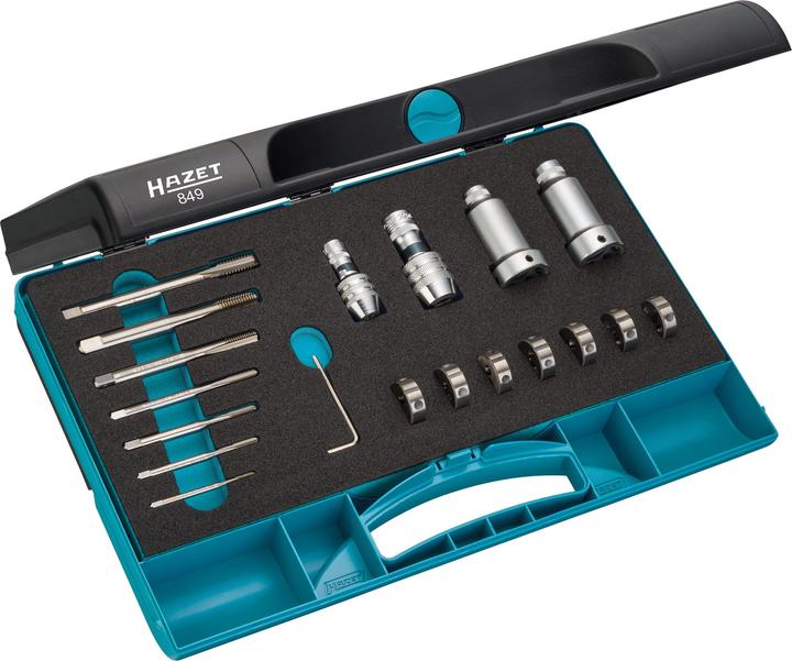 Immagine prodotto HAZET Set per filettatura 849 - Numero di utensili: 21