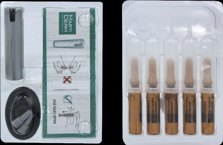 Actual product image Martiderm Black Diamond Skin Complex Ampoules (30 x 2 ml) (60 ml)