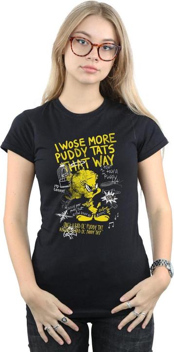 Immagine prodotto Looney Tunes More Puddy Tats Maglietta Titti Donna (M)