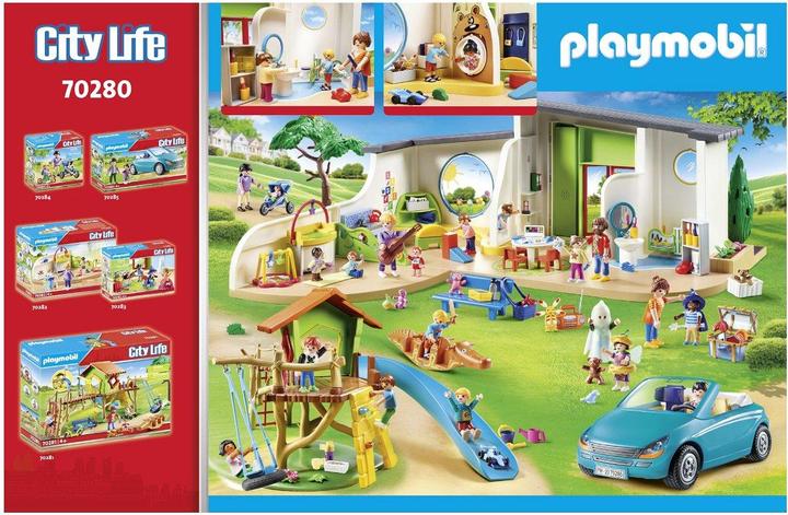 Produktbild Playmobil KiTa Regenbogen (70280, Playmobil City Life)