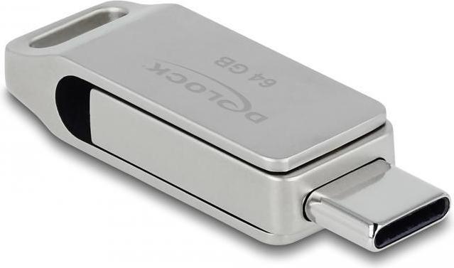 Produktbild Delock USB Flash Laufwerk (64 GB, USB-C, USB 3.0, USB-A)