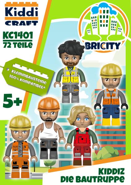 Image du produit Kiddicraft KIDDIZ Pack de figurines de l'équipe de construction