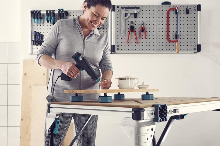 Immagine prodotto wolfcraft wolfcraft 4 Werkstückauflagen (Materiale sintetico)