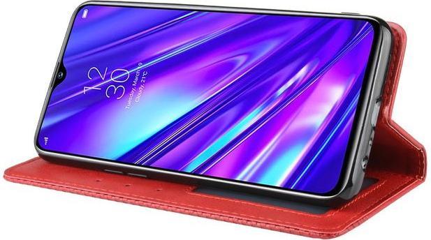 Actual product image MU Classic Retro Leather Bookcover Series (Realme 5 Pro)