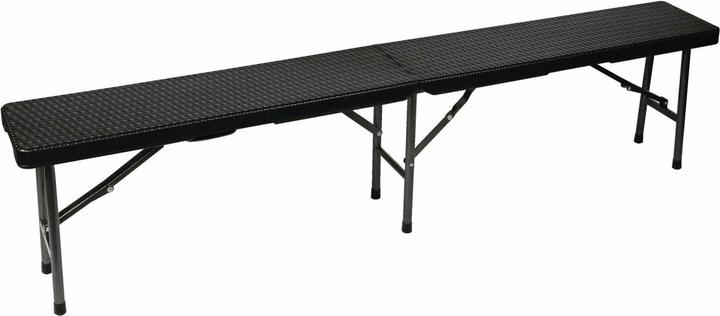 Produktbild Perel Klappbank RattanOptik