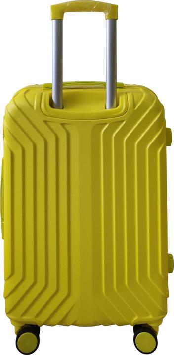 Produktbild NTK-Collection Hartschalenkoffer 4er-Set Mabell Gelb (115 l, Handgepäck (bis 50l), M (50 - 90l), L (90 - 115l), XL (ab 115l))