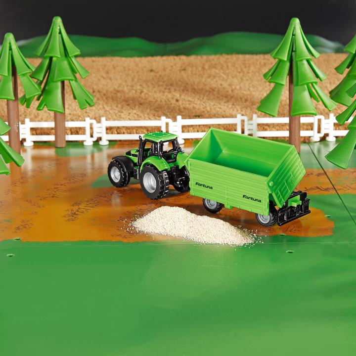 Produktbild Siku DEUTZ-FAHR mit Fortuna 2-Achs Anh?n