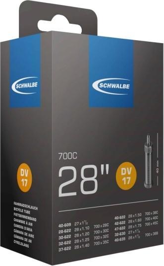 Actual product image Schwalbe 10429311 bicycle inner tube Dunlop valve 28" 28 - (Dunlop (DV), 28")