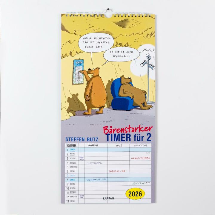 Image du produit Bärenstarker Planer für zwei 2026 (Allemand)