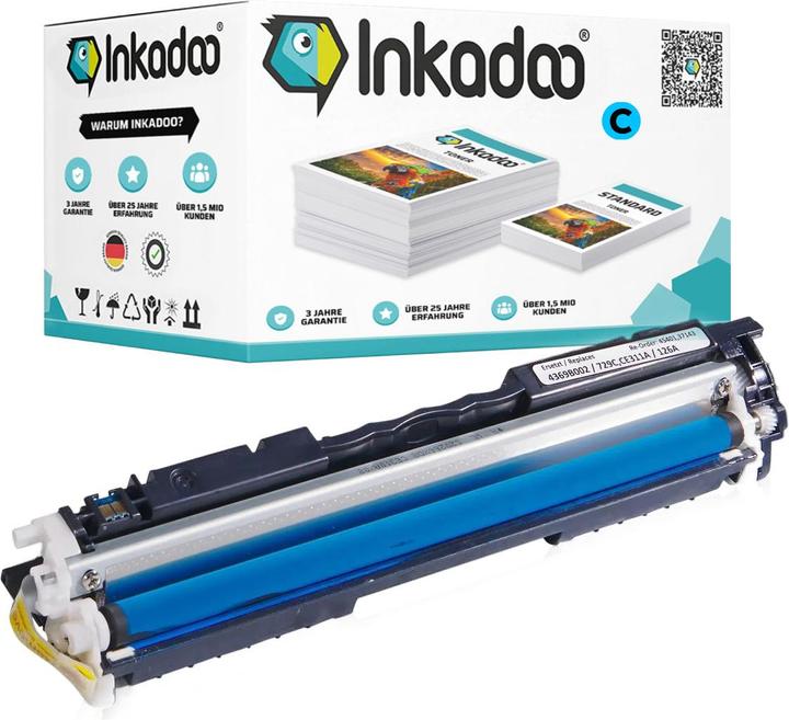Produktbild Inkadoo Toner kompatibel zu Canon 1979B002 / 716C Toner, cyan Cyan (C)