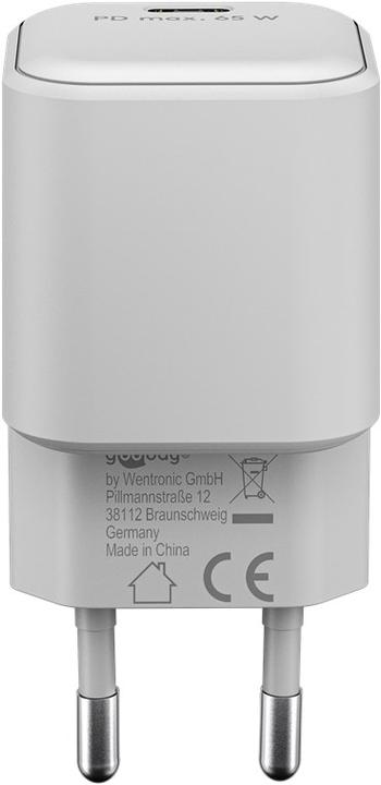Produktbild Goobay USB-C Nano Schnellladegerät mit GaN Technologie (65 W)