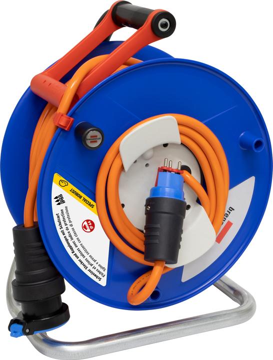 Actual product image Brennenstuhl Garant G 320 cable drum 60m AT-N07V3V3-F 3G1,5, plug T12/10A (IP55), coupling T13/10A (IP55) (60 m, 1.50 mm²)