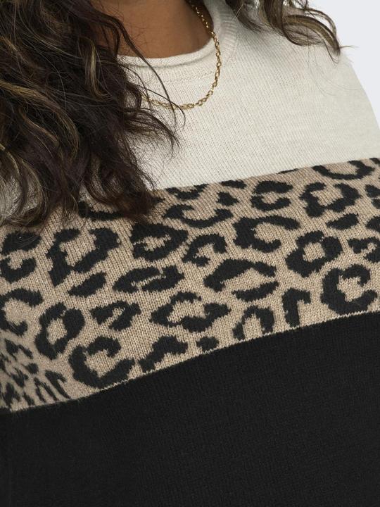 Actual product image Only Curvy Round Neck Knit Sweater (XL)